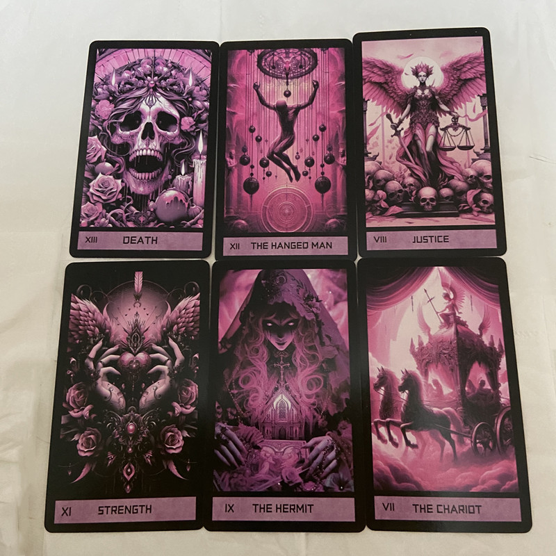Baralho de Tarot Gótico Rosa c - Board Game Of Life avaliação e preço