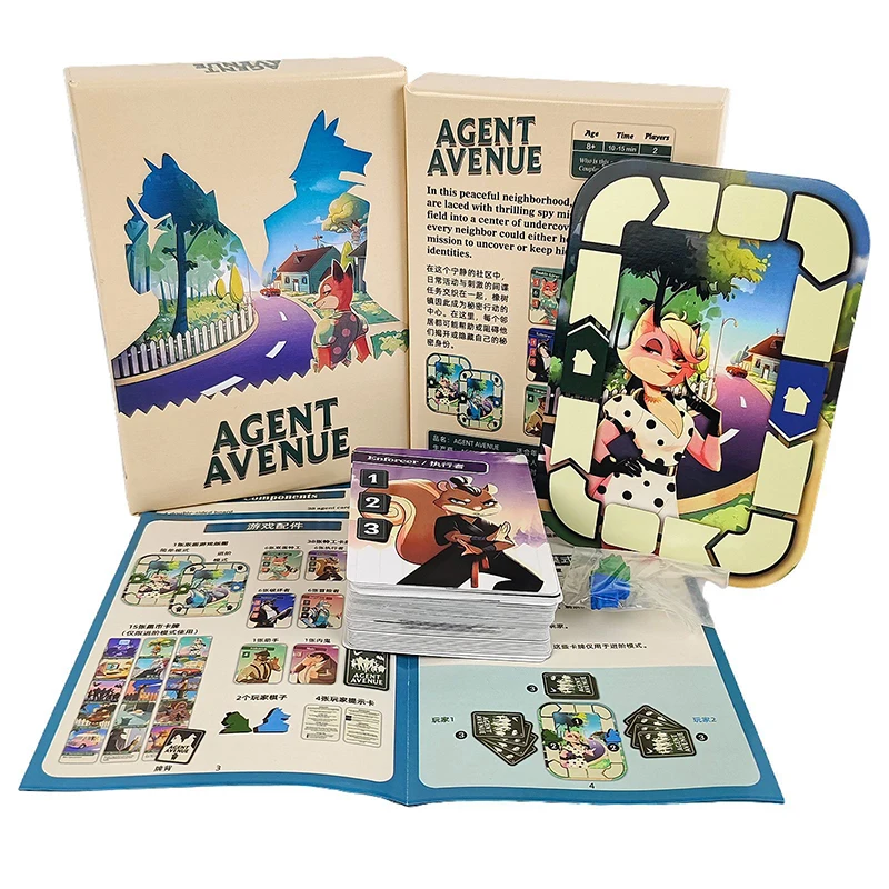Jogo de tabuleiro Agent Avenue - Board Game Live avaliação e preço